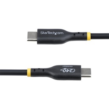 USB-C充電ケーブル/USB 2.0/オス・オス/PD対応 Type-C データ転送 急速 高速充電コード StarTech.com