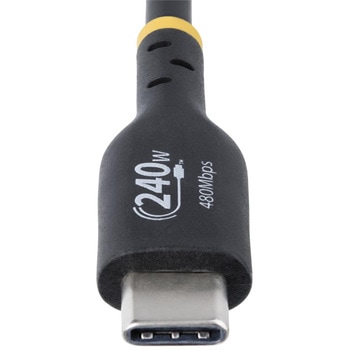 USB-C充電ケーブル/USB 2.0/オス・オス/PD対応 Type-C データ転送 急速 高速充電コード StarTech.com