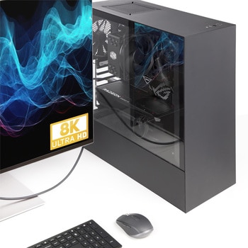 DisplayPort 2.1ケーブル/1.8m/8K60Hz 4K144Hz/40Gbps/VESA認証品/UHBR10 HDCP2.2/32chオーディオ/抜け防止機構付き/ブラック/ディスプレイポート モニターケーブル StarTech.com