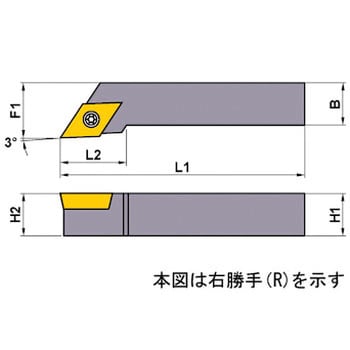 MITSUBISHI/三菱マテリアル バイトホルダー SDJCR1212F11-