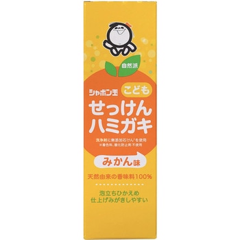シャボン玉こどもせっけんハミガキ シャボン玉石けん