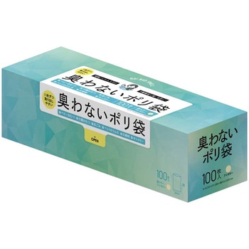 臭わないポリ袋 M アイボリー ハウスホールドジャパン