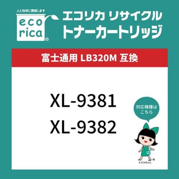 リサイクルトナーカートリッジ FUJITSU対応 LB320M エコリカ