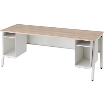 ワークデスク(両袖デスク・オープン袖) HN型 フアナ Huana - ナイキ