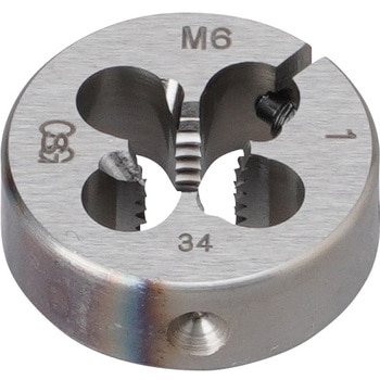 一般用ねじ切り丸ダイス RD(SKS) メートルねじ(M) OSG(オーエスジー)