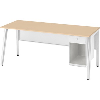 ワークデスク(片袖デスク・引出し付袖) HN型 フアナ Huana ナイキ