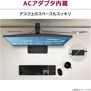 23.8インチ 液晶ディスプレイ(1920x1080/IPS/アンチグレア/D-Sub/HDMI/DP/100Hz/チルト/スイベル/高さ調整/ピボット/3年保証) LG