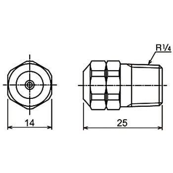 目詰まり対策/液ダレ防止機能付き ミスト噴霧ノズル エバーロイ