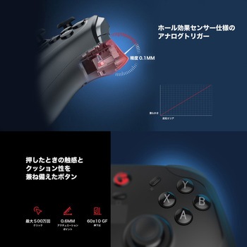 モバイルゲーミングコントローラー GAMESIR
