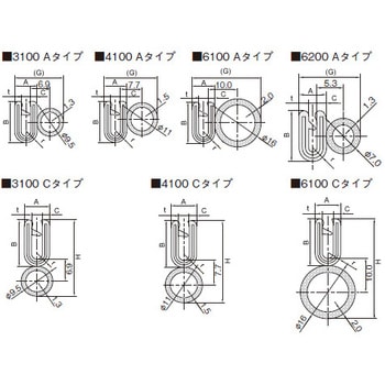 トリムシール6100-Cシリーズ メーターカット品 材質TPE 岩田製作所 