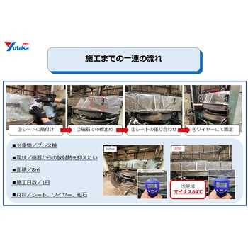 遮熱シート1m×10m(機械用) ユタカメイク