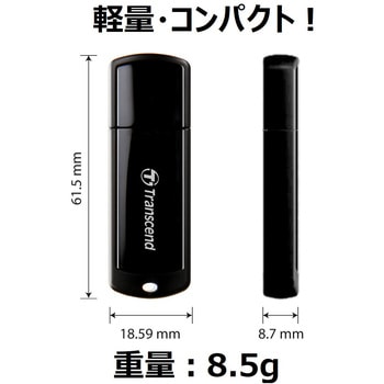 USBメモリ USB3.1 Gen1 キャップ式 JetFlash700/730 トランセンド
