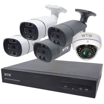 WTW-NV256GP-4TB+WTW-SXPR2319GABx1+WTW-CAT5-20Gx1 WTW˖{ PoE4ch^摕u+500fhƃJ1Zbg ˖{ 05368977