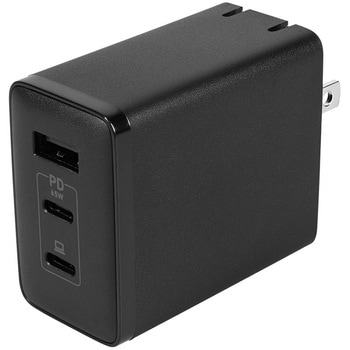 最大PD65W出力 GaN採用 USB Type-C×2 USB Type-A×1 AC充電器 OWLTECH(オウルテック)