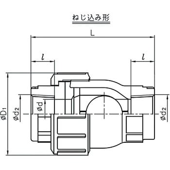 VBCZZUENJ025 ボールチェックバルブ(ねじ込み形) 1個 アサヒAV 【通販