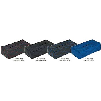 モコモコティッシュケースWステッチ 角型 JET INOUE(ジェットイノウエ)