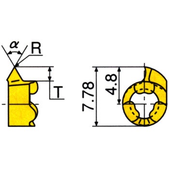 GIQL8-WT-0.05 チップ GIQL イスカル 05408191