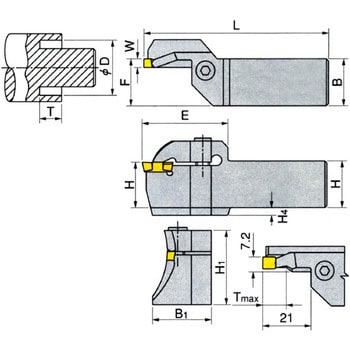 イスカル ヘリフェース HFHR 25-40-4T25 :1454960:工具の楽市 - 通販+