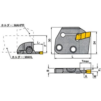 イスカル CGPAD 5R-T16 Ｗ ＣＧ多／ホルダ CGPAD5RT16-