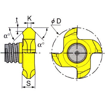MM GRIT 22K-45A(IC528) �}���`�}�X�^�[�w�b�h �C�X�J�� 05456473