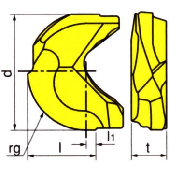 チップ CRD - イスカル
