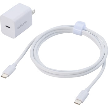 Type-C充電器 PD 20W 1ポート ケーブル付属 1.5m 【iPhone iPad Android スマホ タブレット 各種対応】 エレコム