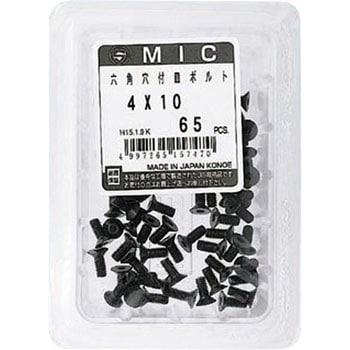 六角穴付皿ボルト(SCM435/黒色酸化皮膜) 大阪魂