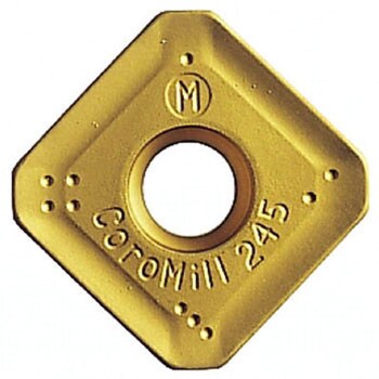 CoroMill(R) 245-12 フライス加工用チップ 被削材M/S(ステンレス鋼