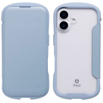 [iPhone 16専用]iFace Reflection ダイアリー ポリカーボネート クリアケース iFace