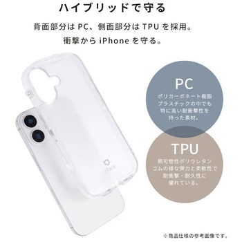 [iPhone 16 Pro専用]iFace Look in Clear Hybridケース iFace