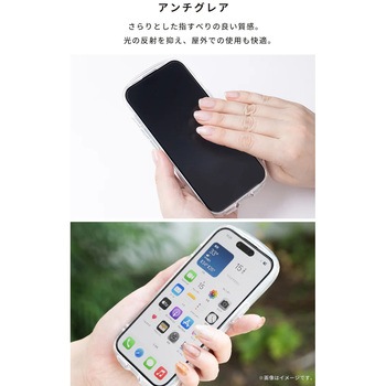 [iPhone 16/15/14 Pro専用]iFace Round Edge Tempered Glass Screen Protector ラウンドエッジ強化ガラス 画面保護シート iFace