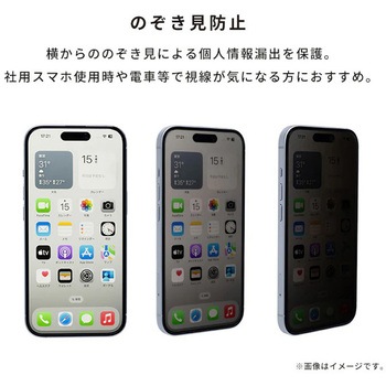 [iPhone 16 Plus/15 Plus/14 Pro Max専用]iFace Round Edge Tempered Glass Screen Protector ラウンドエッジ強化ガラス 画面保護シート iFace