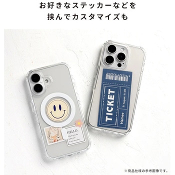 [iPhone 16専用]HIGHER MagSafe対応 ハイブリッドケース HIGHER