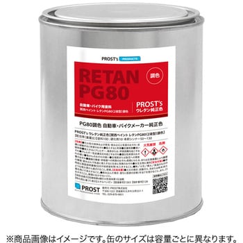 pg80-renault-266-1kg 関西ペイント PG80調色 自動車用純正色 1個(1kg) PROST's 【通販モノタロウ】