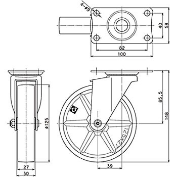 EJ-125N S[hLX^[EJv[gݎ(iC) p y׏dp P 05581275