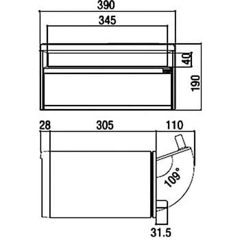 エクスポスト U-1型 LIXIL(TOEX) 戸建住宅用ポスト 【通販モノタロウ】