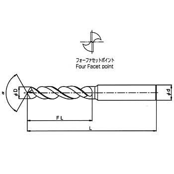 OSG EXゴールドドリル ステンレス・軟鋼用スタブ形 刃径28.5mm 61785