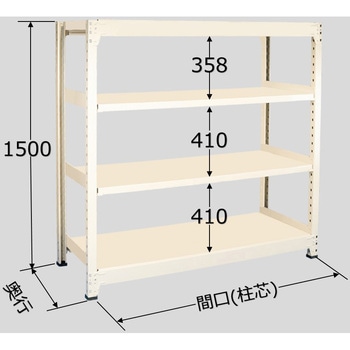 中量棚BW型 単体 サカエ