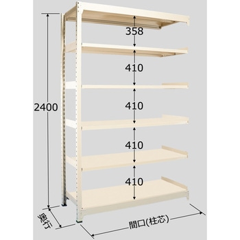 人気海外ブランドアイテム｜ファッション通販 送料都度見積 】サカエ 中量棚BW型（500kg／段・単体・高 トリートメント