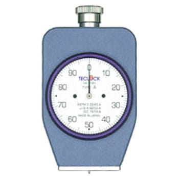 ゴム・プラスチック 硬度計(デュロメータ) JIS K 6253準拠 テクロック