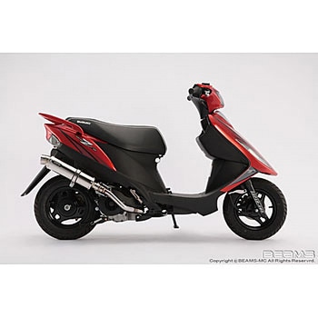 R-EVO ステンレスサイレンサー ADDRESS V 125 TAIWAN BEAMS(ビームス)