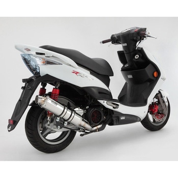 R-EVO ステンレス サイレンサーΦ100 KYMCO RACING125Fi SR25BA BEAMS(ビームス)