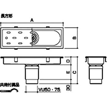 SP-450C トラッピー センター排水 1個 SPG(サヌキ) 【通販サイトMonotaRO】