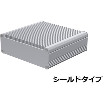 EXHE19-6-18SS ヒートシンクアルミケース EMCシールドタイプ EXHEシリーズ タカチ電機工業 05637995