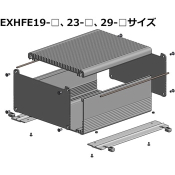 EXHFE19-6-13SS �t�����W���t�q�[�g�V���N�A���~�P�[�X EMC�V�[���h�^�C�v EXHFE�V���[�Y �^�J�`�d�@�H�� ���^���b�N�V���o�[�F 05639350