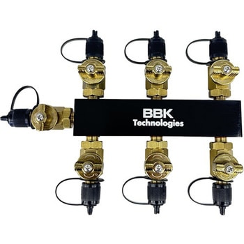 バルブ付き回収用6連結ヘッダー BBKテクノロジーズ