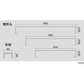 FGN-2X60 作業台 2段 FGN (踏面:標準タイプ) 1台 ピカコーポレイション