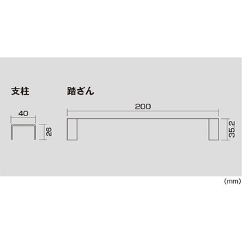 作業台 4段 FGR (踏面:グレーチングタイプ) ピカコーポレイション