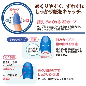 指サック メクリッコキャッチ タイプミックス プラス(文具)