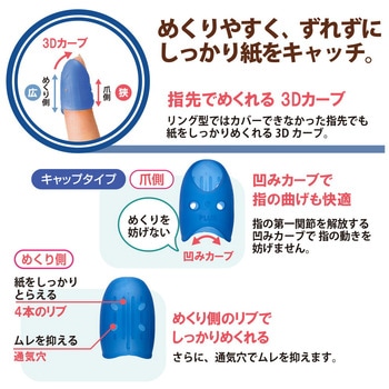 指サック メクリッコキャッチ タイプミックス プラス(文具)
